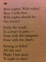 Wild Nights Wild Nights Emily Dickinson Wise Words Cool Words Emily Dickinson