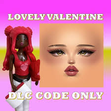 DRESS TO IMPRESS Mystery Model LOVELY VALENTINE DLC Toy CODE Only  (Messaged) $22.49
