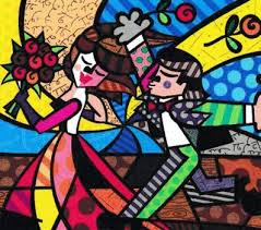 The best jigsaw puzzle collection for adults and kids: Solve Romero Britto Follow Me 2006 Jigsaw Puzzle Online With 90 Pieces