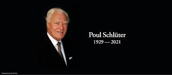 Poul schluter, the danish prime minister who ended an era of currency devaluations by introducing a krone peg, has died. Q 6hgwvqnhu66m