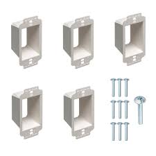 Check spelling or type a new query. 1 Gang Electrical Box Extender With Machine Screws Kit By Doodleyolk Inc 5 Pack Junction Box Extension 6 32 Truss Head Screws Extra Large Arlington Be1x Ring Better Secures Wiring Devices Buy Online At Best Price In Uae Amazon Ae