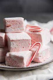 Turn off your mixer and pour your marshmallow mix into your prepared dish. Homemade Peppermint Marshmallows The Flavor Bender