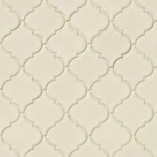 antique white tile backsplashes