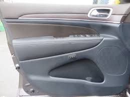 Door Shot On 2015 Jeep Grand Cherokee With Indigo Blue Interior 2015 Jeep Blue Interior Jeep Grand