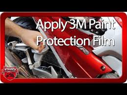 How To Apply 3m Paint Protection Film To A Motorcycle Youtube