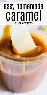 How To Make A Caramel Sauce Recipe Homemade Caramel Sauce Sweet Sauce Caramel Recipes