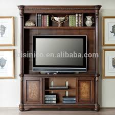Minimalist wood & white tv stand & panel: Living Room Classic Tv Cabinet Novocom Top