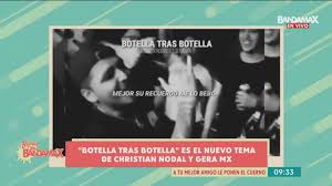 Christian nodal y gera mx botella tras botella completa christian nodal y gera mx botella tras botella video oficial christian. Todos Los Detalles De Botella Tras Botella El Proximo Dueto De Christian Nodal Y Gera Mx Buenos Dias Bandamax Bandamax