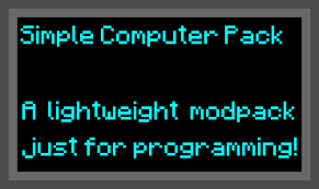 (amandacameron) an analyzer can now be installed in a tablet as an upgrade. Simple Computer Pack Technic Platform