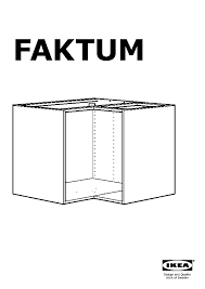 Maybe you would like to learn more about one of these? Faktum Corner Base Cabinet Frame White Ikeapedia