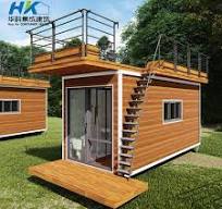 20FT Holiday Inn Modular Prefab Prefabricated Container Tiny House for  Camping