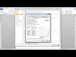 How To Set The Document Proofing Options In Microsoft Word 2010 Youtube Microsoft Word 2010 Words Microsoft