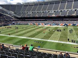 Chicago Bears Soldier Field Seating Chart Interactive Map