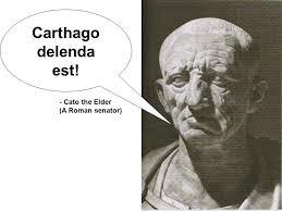 Marcus porcius cato, byname cato the censor, or cato the elder, (born 234 bc, tusculum, latium italy—died 149), roman statesman, orator, and cato constantly repeated his admonition carthage must be destroyed (delenda est carthago), and he lived to see war declared on carthage in 149. Carthago Delenda Est Quiz