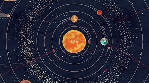 Ar63 Solar System Space Art Cover Red Blue In 2020 Desktop Wallpaper Art System Wallpaper Wallpaper Notebook