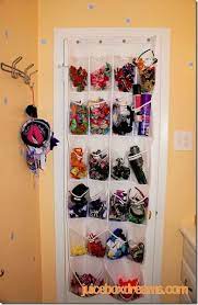 Juice Box Dreams Organizing Hair Accessories Over The Door Organizer Shoe Organizer
