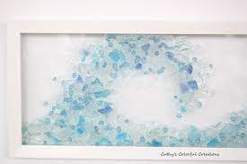Ocean Wave Glass Ocean Wave Glass Art Beach Glass Art Etsy Sea Glass Art Beach Glass Art Glass Art