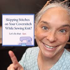 ✓ 1. Use the Right Needles • For coverstitching, ELx705 needles are  recommended. • Make sure you're using the right size for your fabric weight  (e.g., 80/12 for lighter knits, 90/14 for