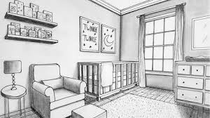 Drawing In Two Point Perspective Nursery Room How To Draw In Two Point Perspec Perspective Room Perspective Drawing Architecture Perspective Drawing Lessons