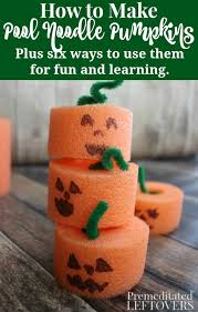 Diy Pool Noodle Pumpkins Pumpkin Activities For Kids