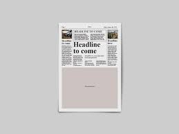 Tabloid newspaper printing is less expensive than ever at makemynewspaper. Tabloid Newspaper Template Newspaper Template Tabloid Newspapers Templates