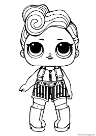 Merbaby lol dolls coloring pages. Coloring Page Of Lol Doll Vacay Babay Coloring And Drawing