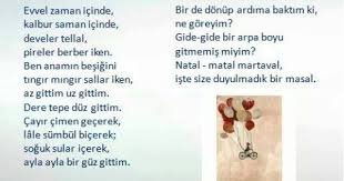 Tekerleme Okuma Listeleri Okul Oncesi Aktiviteler Egitim
