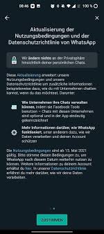 Nutzer können auch in der zeit nach dem 15. Whatsapp Macht Druck Nutzer Werden Wieder Zur Zustimmung Der Neuen Nutzungsbedingungen Gedrangt