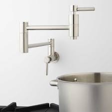 contemporary retractable wall mount pot