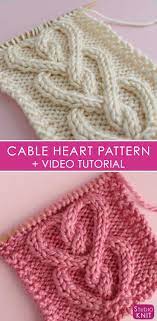 Posts about designing knit projects written by valerie gross. How To Knit A Cable Heart Free Knitting Pattern Video Knitting Knitting Tutorial Knit Stitch Patterns