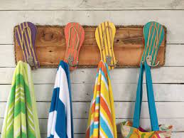 Check spelling or type a new query. Pool Towel Rack Beach Towel Hooks Outdoor Towel Rack Dog Leash Holder Outdoor Towel Rack Entryway Coat Rack Towel Hooks