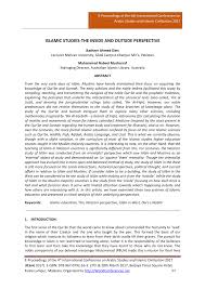 If you're looking for the islamic calendar then this is the right place for you. Pdf Islamic Studies The Inside And Outside Perspective