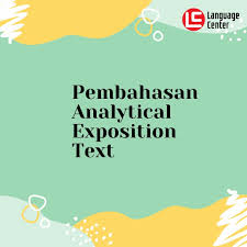 Check spelling or type a new query. Ini Dia Yang Perlu Kamu Tahu Dari Analytical Exposition Text