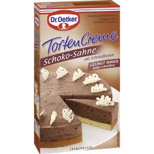 Bu 20024 kuchen cakes torten betty bossi. Dr Oetker Tortencremepulver Schoko Sahne 170 G