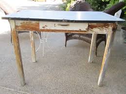 Enjoy free shipping on most stuff, even big stuff. Vintage Farm Table Enamel Metal Top With Drawer Chippy Etsy Farm Table Antique Farm Table Vintage Kitchen Table