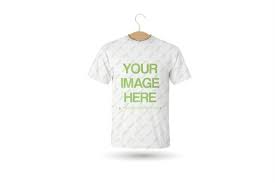 Ghost Mode On A 3d Shirt Mockup With A Blank T Shirt On A Wooden Hanger Floating In The Air Upload Your Own Design And Clothing Mockup Wooden Hangers Shirts