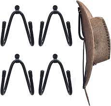 Amazon Com Yyst Cowboy Hat Rack Hat Holder Hat Organizer Hat Wall Mount 4 Pk No Hat Home Kitchen
