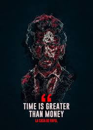 Professor Money Heist Metal Poster Print Is Rough Displate Poster Prints Money Wallpaper Iphone Metal Posters