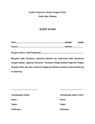 ( meja kantor minimalis) contoh surat izin dengan ini saya memberitahukan bahwa pada selasa, 9 september 2016 saya tidak dapat hadir untuk bekerja seperti biasa dikarenakan ada kepentingan keluarga yang. Surat Rasmi Akuan Sumpah Zhuzhulurve Show