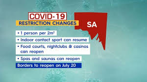 More information about the easing of restrictions in south australia, and requirements regarding specific activities are being updated as circumstances change . Coronavirus South Australia S Economy Set For Major Boost As Covid 19 Restrictions Ease Further