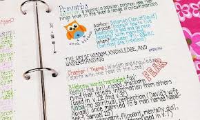 Each template has five sections to fill out: How To Take Fun Bible Study Notes