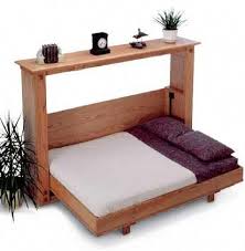 Murphy Bed Just Right For A Tiny Home When Folded Up It Will Have A Table That Folds Down Mayb Wohnung Innenarchitektur Haus Und Heim Schrankbett Selber Bauen