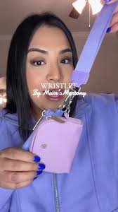 The cutest wristlet available in so many colors!🤩💜 #wristlet #wristl...