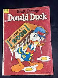 Lot Of 5) Walt Disney's Donald Duck No. 58, 34, Daisy Duck No. 659 Dell  Comics | eBay