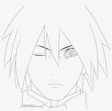 Draw a small circle in the middle which should be centered. Boruto The Movie Sasuke Rinnegan Lineart By Rosolinio Line Art Png Image Transparent Png Free Download On Seekpng