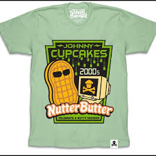 This nutter butter recipe keeps everything you love about nutter butters and leaves the chemicals in a large bowl, cream butter and sugars together until light and fluffy. Johnny Cupcakes Tops Johnny Cupcakes Nutter Butter Shirt Poshmark