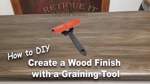 This polyurethane based formula cleans while filling in scratches and dents. Retique It With A Graining Tool Amazon Edit Restoring Old Furniture Antiquing Furniture Diy Wood Diy