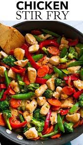 Healthy Chicken And Vegetable Stir Fry Recipe Cooking Classy Chicken Stir Fry Stir Fry Recipes Stir Fry Recipes Chicken