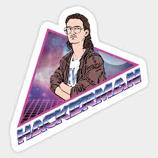 A man in a desperate solution all over his head, which applies to the whole young policeman, marek kutnowski. Hackerman Kung Fury Sticker Teepublic