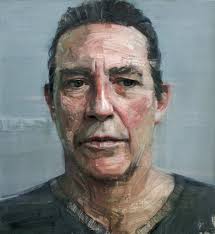 Colin Davidson (Northern Ireland, b.1968) "Ciarán Hinds," 2011 Oil